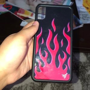 IPhone Xs Max flame wildflower case